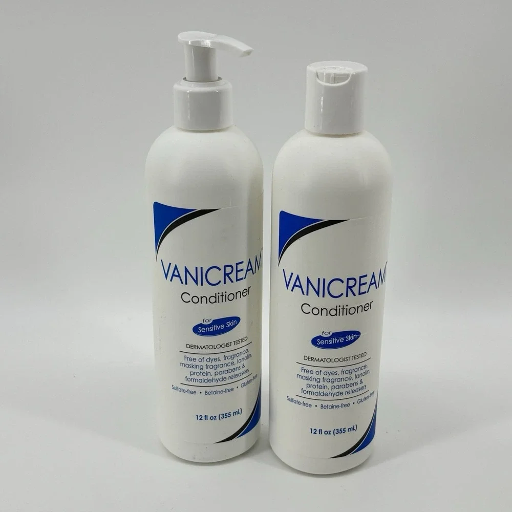 Lot of 5 Vanicream Free & Clear 12 oz - 1‎ Shampoo - 2 Conditioner - 1 Hair Gel